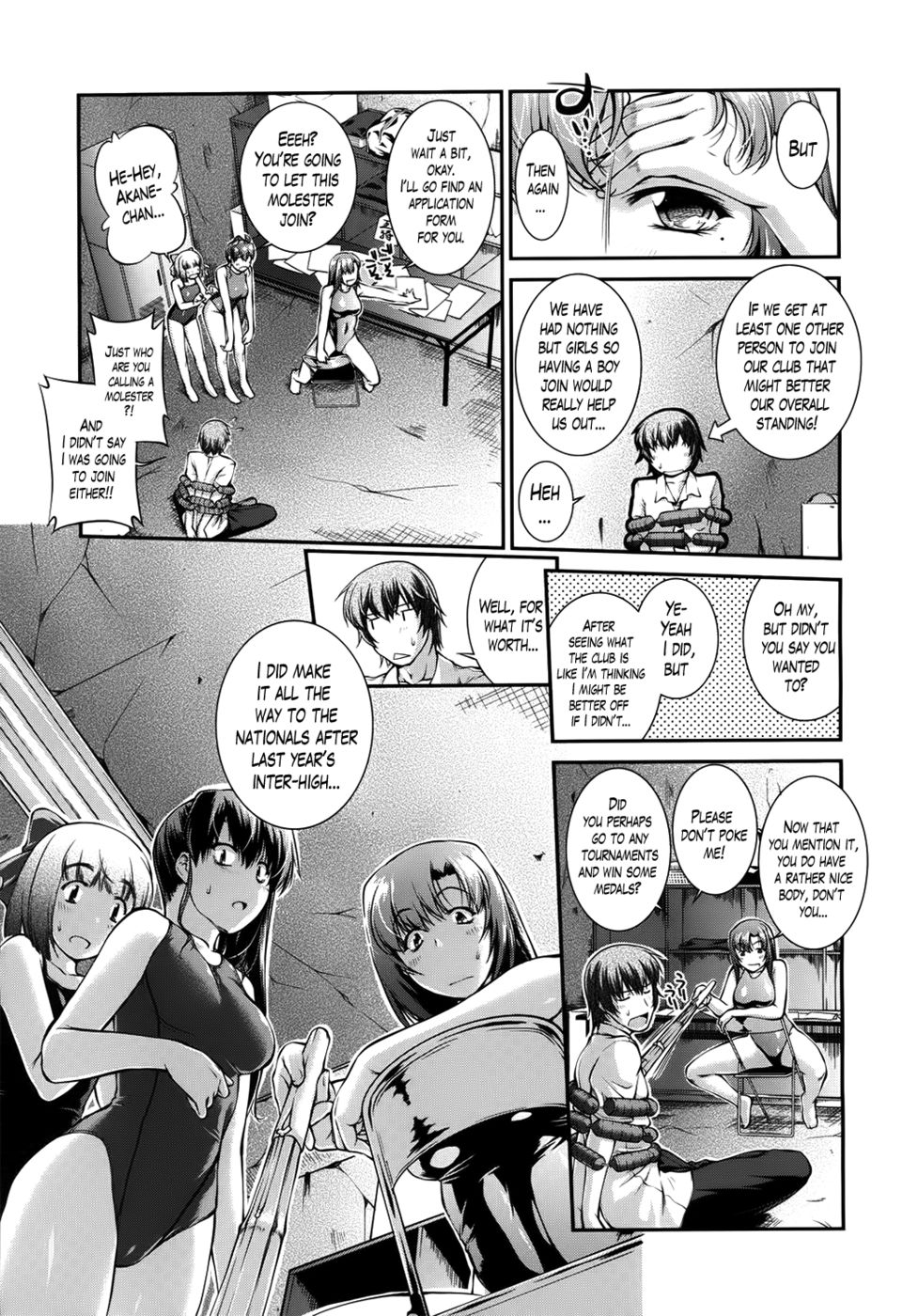 Hentai Manga Comic-Swimming Club Capriccio-Chapter 1-7